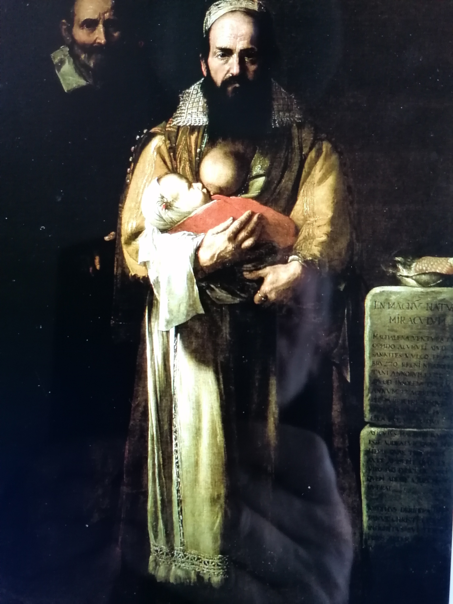 Donna Barbuta di Accumoli di J. Ribera Fundacion di Medinaceli Toledo, Copia al Prado Madrid,