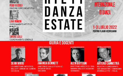 Rieti Danza Estate 2022 – Date e programma