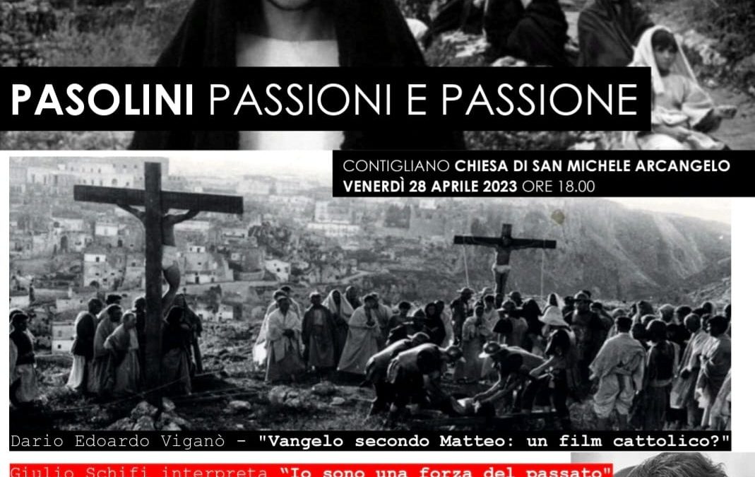 Pier Paolo Pasolini, poetica in musica a Contigliano