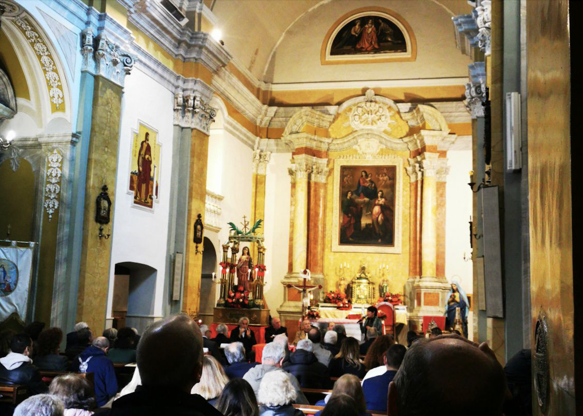 cultura e territorio -Fig1 - Il convegno nella chiesa di San Giovanni Evangelista