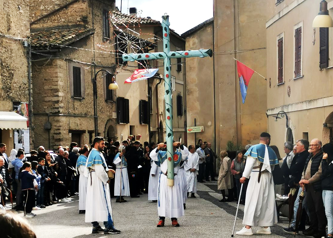 Processione di Santa Vittoria romana a Monteleone Sabino
