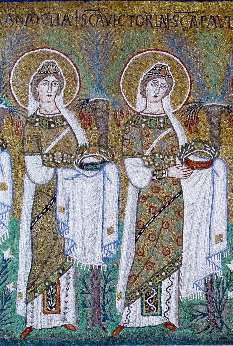 Fig2 - Ravenna,_S.Apollinare_nuovo,_SS._Anatolia_&_Vittoria