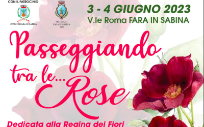 Passeggiando tra le rose di Fara Sabina