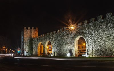 Le mura medievali della città