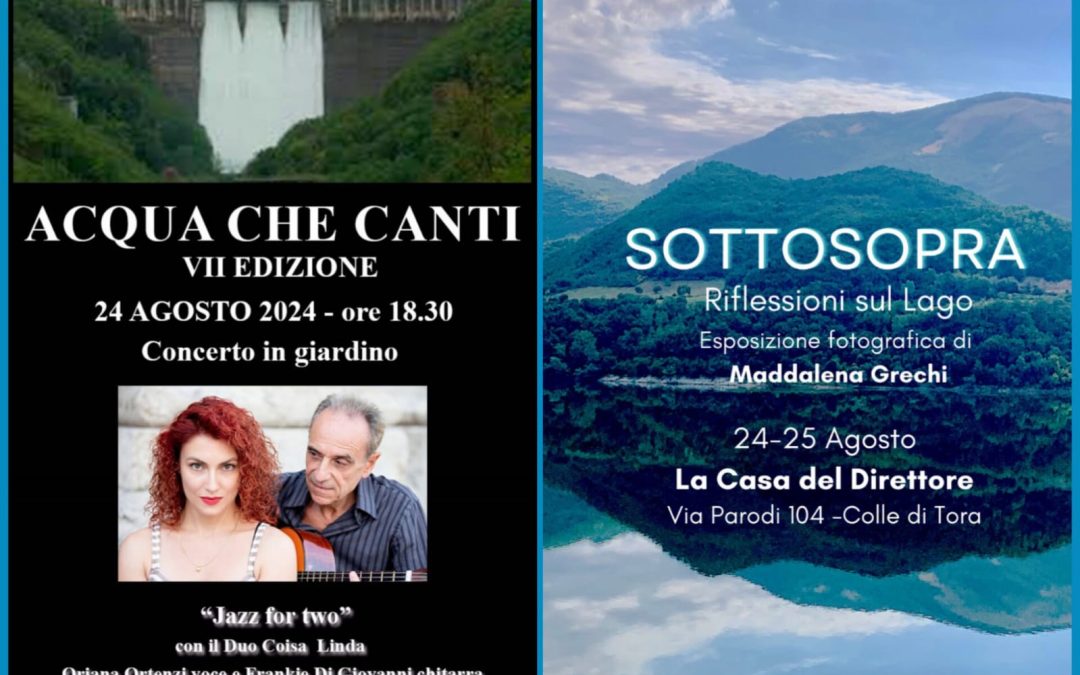 24 agosto Colle di Tora Acqua che Canti