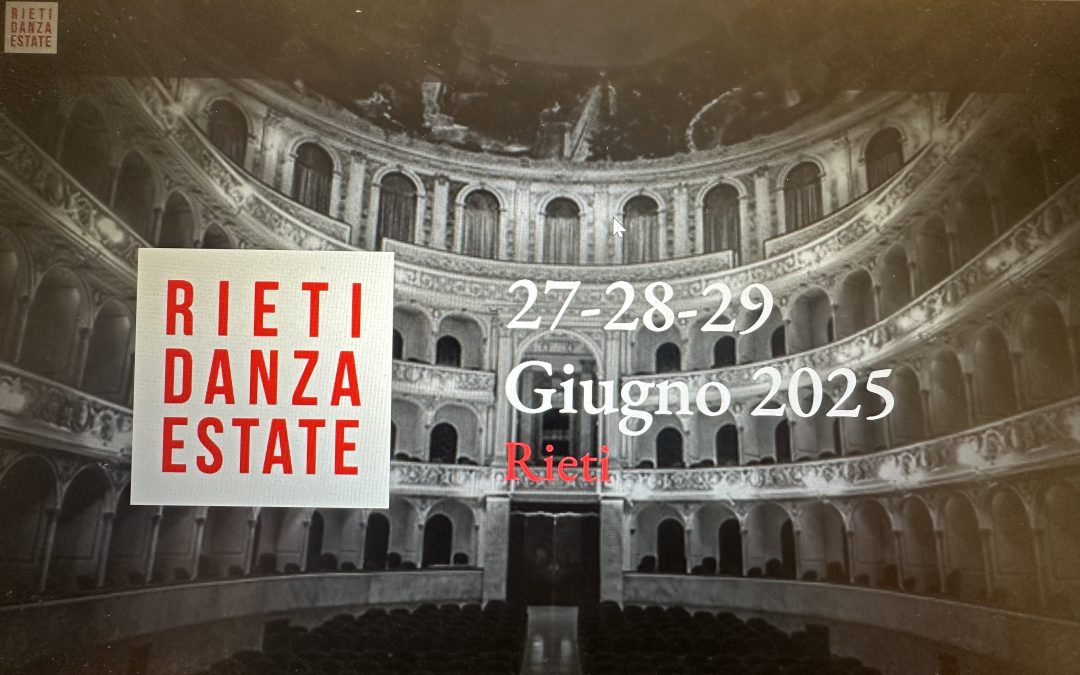 Rieti Danza Estate 2025 – Save The Date