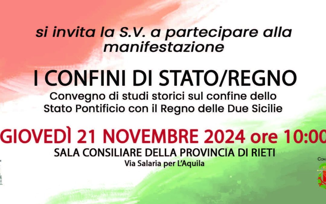 Ai confini di Stato/Regno