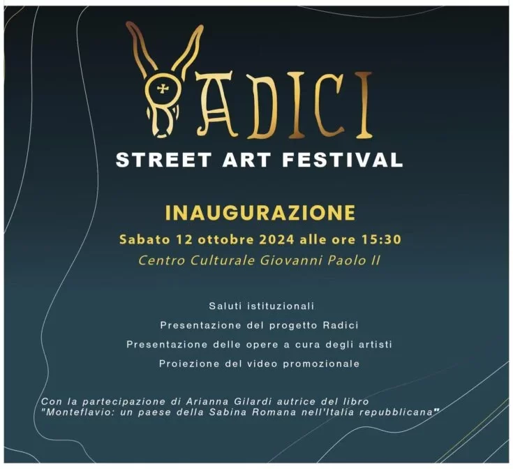 A Monteflavio arriva Radici Street Art Festival