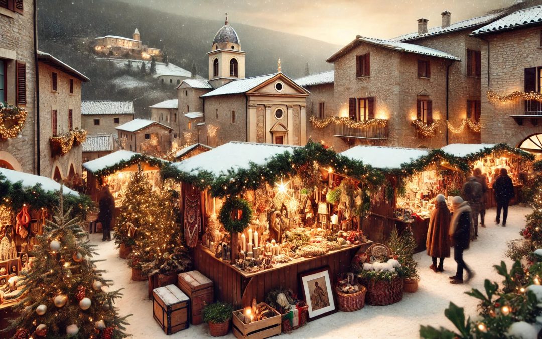 Il presepe di Greccio e i mercatini di Natale nei Borghi del Reatino