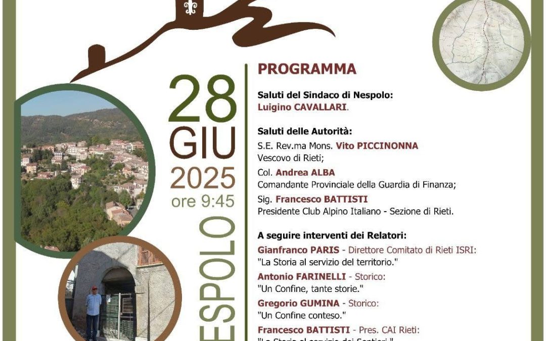 A Nespolo, un secondo tratto della via del Grifone