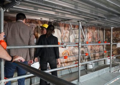 Lavori di restauro del ciclo pittorico del Giudizio Universale - 3