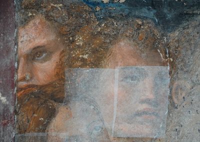 Lavori di restauro del ciclo pittorico del Giudizio Universale