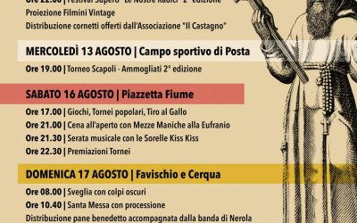 Borghi in Festa: Favischio e Cerqua celebrano San Giuseppe da Leonessa 2025