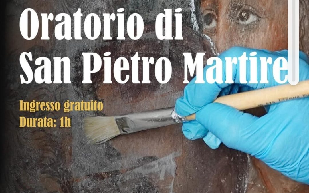 Restauri in corso: Oratorio di San Pietro martire e Palazzo Orsini di Bomarzo