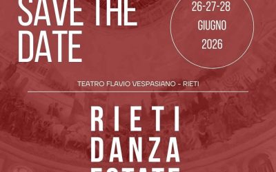Rieti Danza Estate 2026: il programma e la giuria