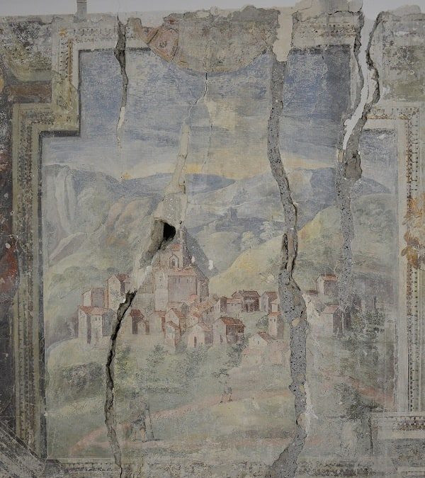 Svelati a Colle di Tora gli affreschi turanensi di Bomarzo