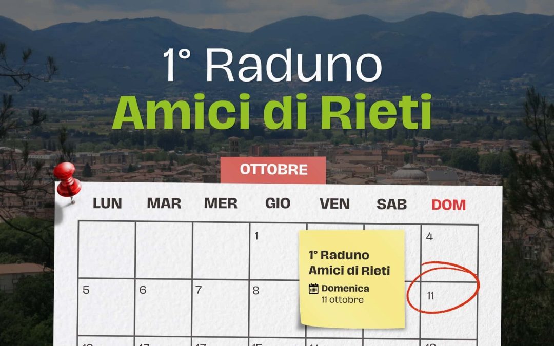 Primo Raduno degli Amici di Rieti