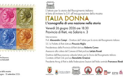Inaugurata a Rieti la mostra “Italia Donna”, dedicata all’iconografia femminile della nazione