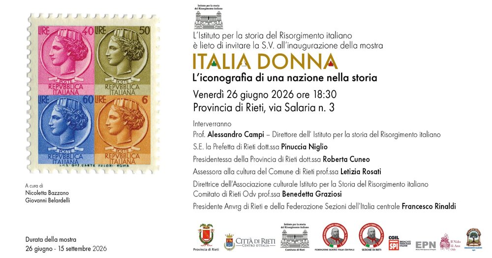 Rieti-Inaugurata a Rieti la mostra "Italia Donna", dedicata all'iconografia femminile della nazione Rieti-Inaugurata a Rieti la mostra "Italia Donna", dedicata all'iconografia femminile della nazione