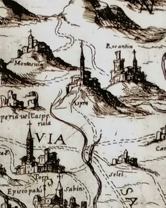 Il Medioevo che rivive: Casperia, Montasola e Roccantica. Il debito verso Pierre Toubert